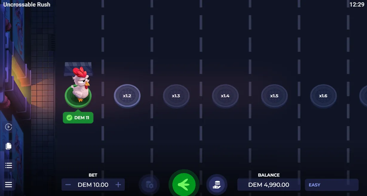 Uncrossable Rush